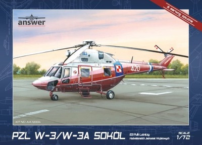 Answer AA72004 1:72 PZL W-3/W-3A Sokół 103 Pułk Lotniczy Nadwiślańskich Jed
