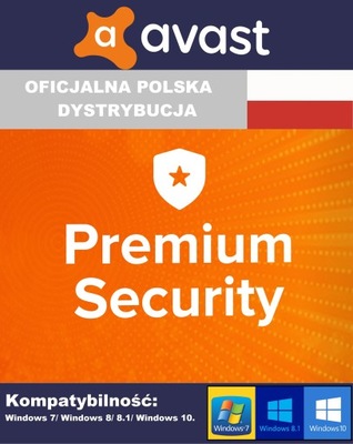 Avast Premium Security|1 PC|1Rok|