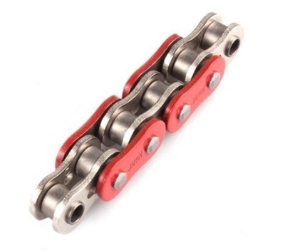 CHAIN DRIVING MOTO AFAM 520 XS-RING RED (4180DAN) A520XHR2-R 128L  