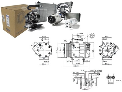 NIS89347 COMPRESOR DE ACONDICIONADOR CITROEN JUMPER  