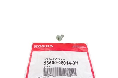 BOLT SRUBKA FIXING DISCS BRAKE 6X14 HONDA  