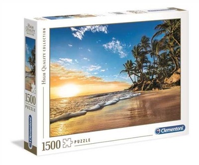 Puzzle 1500 elementów tropical sunrise 31681 Clementoni