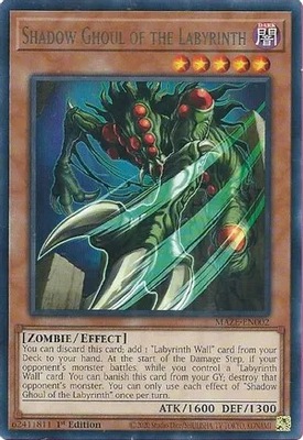 Yu-Gi-Oh! TCG: Shadow Ghoul of the Labyrinth (MAZE)