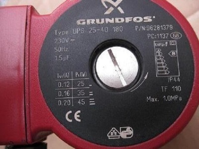 Pompa obiegowa GRUNDFOS 25-40 32-40 energooszczedn