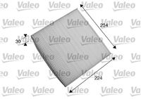 VALEO FILTER CABIN HONDA ACCORD VII 02-/VIII 07-/CIVIC IX 12-  