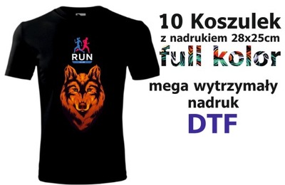 koszulka z logo koszulki reklamowe 10 szt