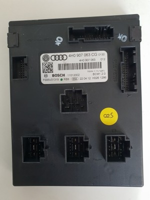 Блок керування bcm audi a8 d4 4h0907063cg фото №1