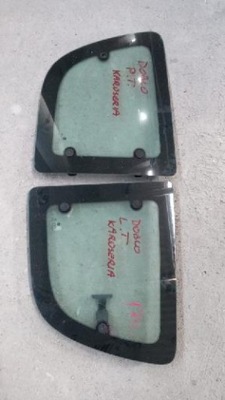 Fiat doblo ii combo скло кузовна задня відкидна ліва фото №1