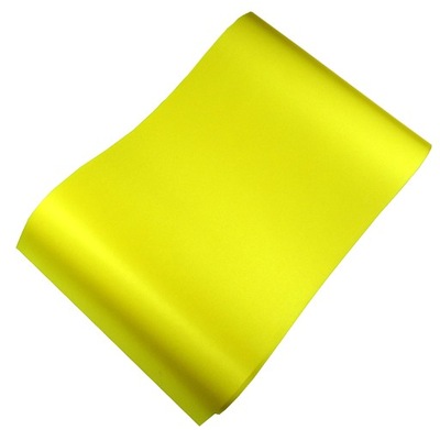 Wstążka atłasowa 15cm ŻÓŁTA 50m sztywna 11304