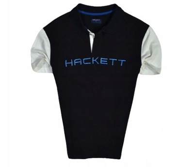 Hackett London Golf Koszulka Polo Logowana / L