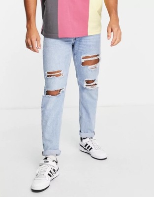 JACK & JONES SPODNIE MĘSKIE PROSTE 33/32 XMH