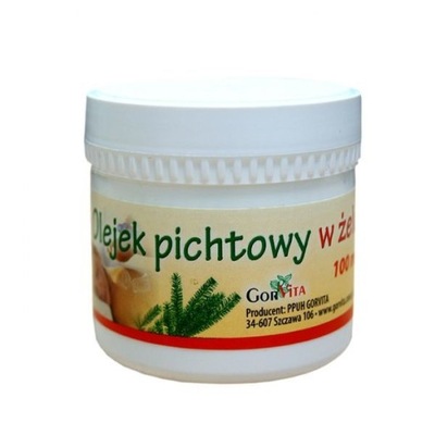 Olejek pichtowy w żelu 100 ml