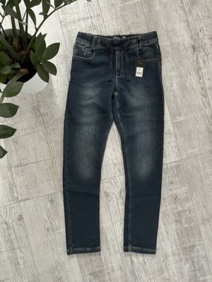 Cubus spodnie dzinoswe chłopięce jogger jeans 164