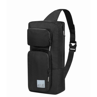 Plecak miejski na jedno ramię Jack Wolfskin czarny