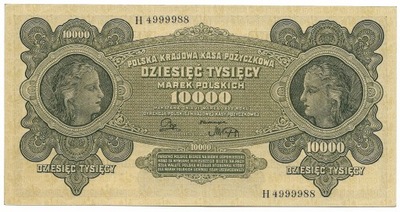 10 000 Marek Polskich 1922r Seria: H