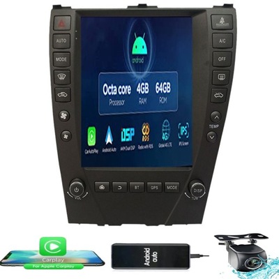 RADIO ANDROID LEXUS IS250 2006-2012 WIFI 4GB  