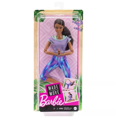 Lalka Barbie made to move gimnastyczka