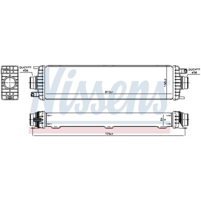 INTERCOLLER JAGUAR F-PACE XE XF II 15- 2.0 P250