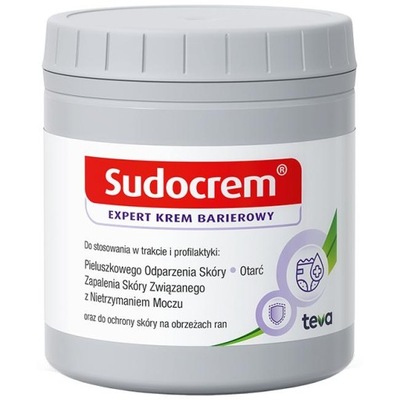 Sudocrem krem do skóry odparzenia dzieci 400g