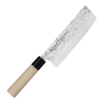 Nóż Nakiri 16cm Satake Nashiji Natural