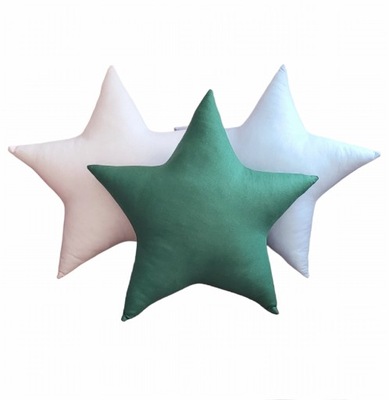 Poduszka dekoracyjna gwiazdka gwiazda hand made