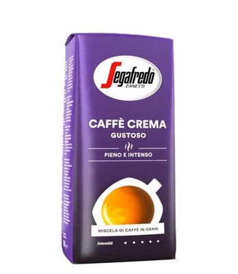 Segafredo Caffe Crema Gustoso Kawa ziarnista 1kg