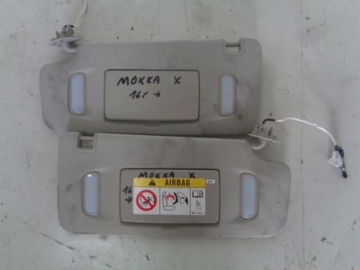 Шторки солнцезащитные opel mokka x 2016- фото №1