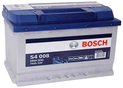 АККУМУЛЯТОР BOSCH 12V 74AH 680A S4 ОРИГИНАЛ фото