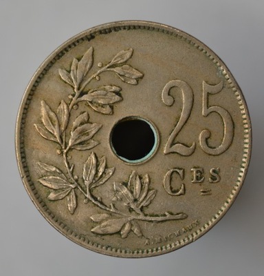 Belgia 25 centów 1923