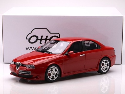 Alfa Romeo 156 GTA - 2002, red Otto mobile 1:18