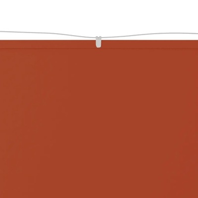 vidaXL Markiza pionowa, terakota, 140x800 cm, tkanina Oxford