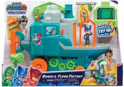 PJ MASKS PIDŻAMERSI FIGURKA SOWELLA POJAZD DELUXE 7067653365