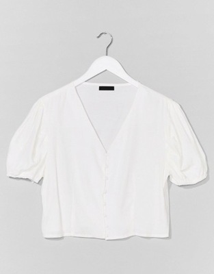 QED LONDON BLUZKA V-NECK GUZIKI NOD XXJ__S