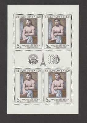 Czechosłowacja 1981r., ark. 2645 II **.