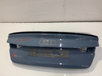 Audi a3 s3 rs3 задняя крышка багажника багажника камера спойлер фото №1