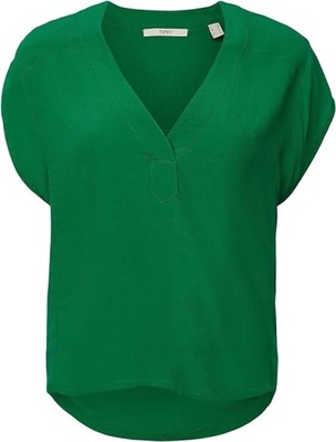 Esprit, zielona luźna bluzka damska, r.XXL