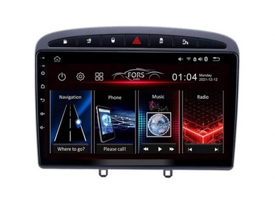 Radio M100 Peugeot 308, 408 Black 2007-2013