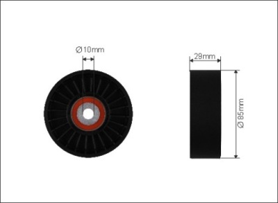 CAFFARO 488-98 GALET GUIDE RENAULT 