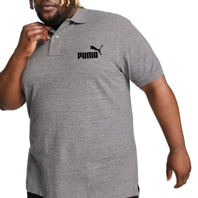 Puma koszulka polo polówka szara 851759 03 6XL