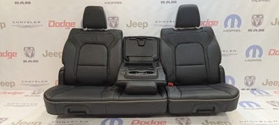 Ram dodge ram 21-24 limited сиденье сиденья заднее сиденье czarna кожа haftowana фото №1