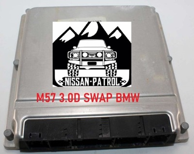 SWAP ECU BMW Patrol M57 3.0D IMMO OFF EWS EGR PopS