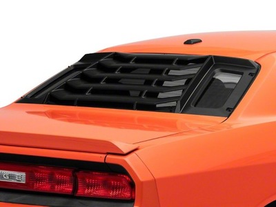 PERSIANA VENTANAS TRASERA - NEGRO MATE DODGE CHALLENGER 2008-2022  