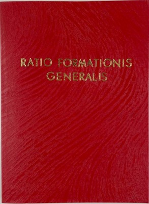 Ratio formationis generalis