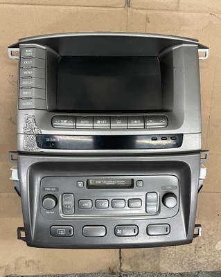 Радио проигрыватель климатроник toyota land cruiser 100 фото №1