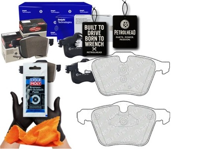 Тормозные колодки тормозные volvo s60 ii s80 ii v60 i v70 iii #petrolhead pro+ kit3 фото №1