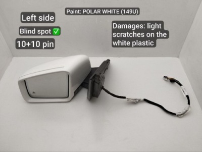 Mercedes-benz gl x166 a1668104116 ліва дзеркало фото №1