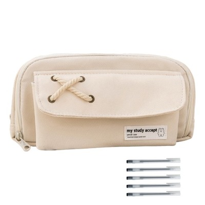 1 Set Pen Storage Bag with Zipper