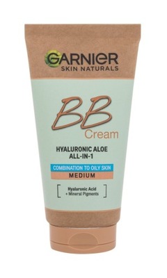 Garnier Medium BB Cream Hyaluronic Aloe All-In-1 Skin Naturals SPF25 Cream B