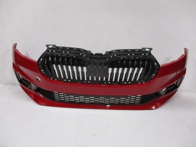 Бампер перед skoda fabia 21r pod радар фото №1