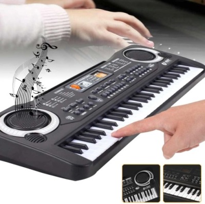 ELEKTRONICZNA KLAWIATURA FORTEPIANOWA WIELOFUNKCYJNE PIANINO CYFROWE ZESTAW